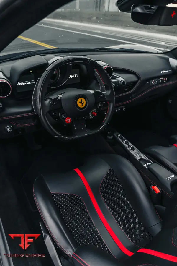 FERRARI F8 FORGED WHEELS AND EXHAUST SYSTEM