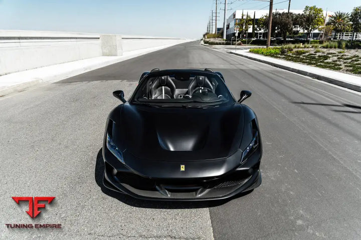 FERRARI F8 FORGED WHEELS AND EXHAUST SYSTEM