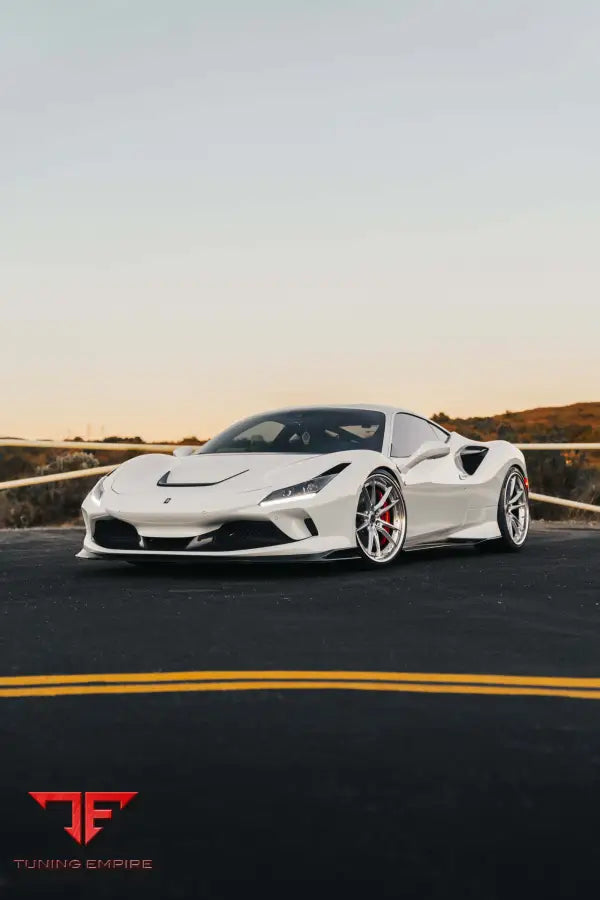 FERRARI F8 FORGED WHEELS AND EXHAUST SYSTEM