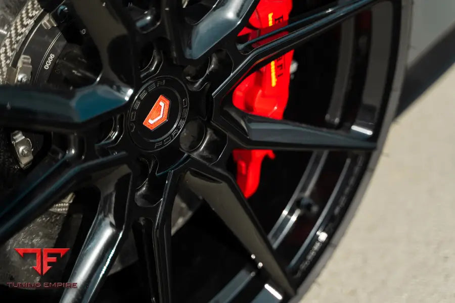 FERRARI F8 FORGED WHEELS AND EXHAUST SYSTEM