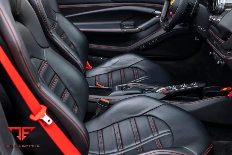 FERRARI F8 FORGED WHEELS AND EXHAUST SYSTEM