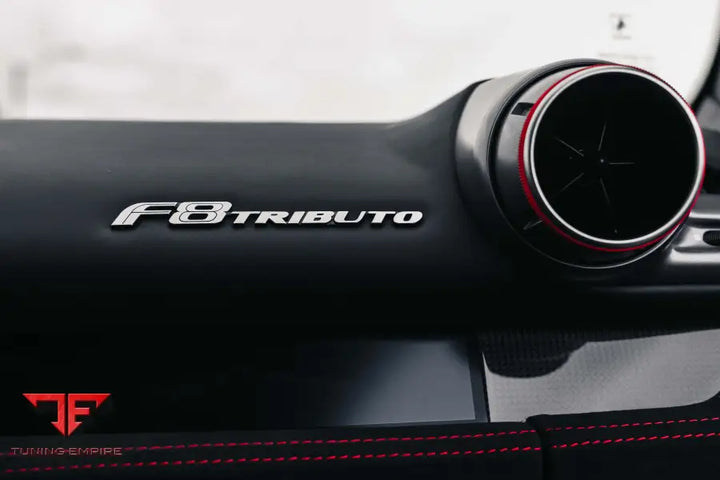 FERRARI F8 FORGED WHEELS AND EXHAUST SYSTEM