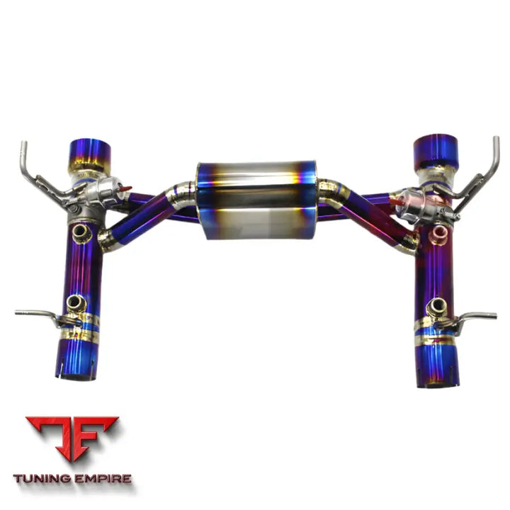 FERRARI F8 SPIDER 3.9 CATBACK TITANIUM EXHAUST SYSTEM 2019-