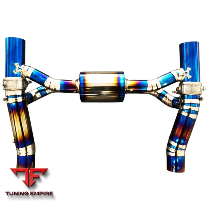 FERRARI F8 SPIDER 3.9 DOWNPIPE CATBACK TITANIUM EXHAUST SYSTEM 2019-