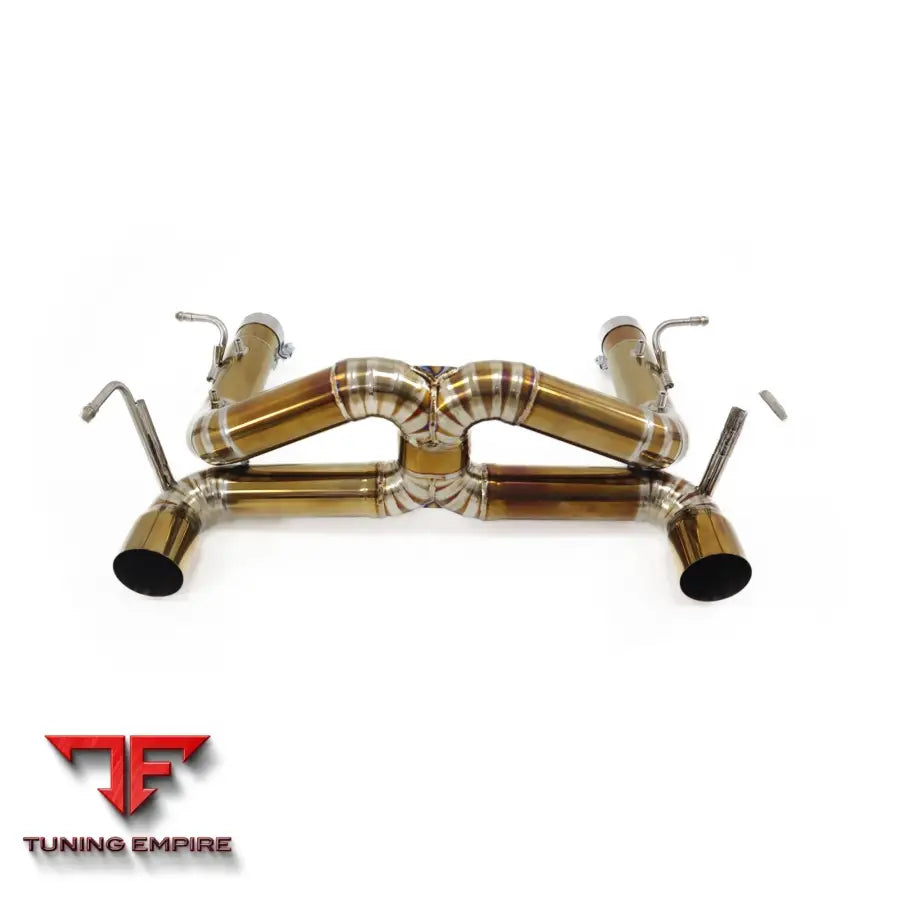 FERRARI F8 SPIDER F142MFL 3.9T V8 TITANIUM CATBACK RAZOR EXHAUST WITHOUT VALVE