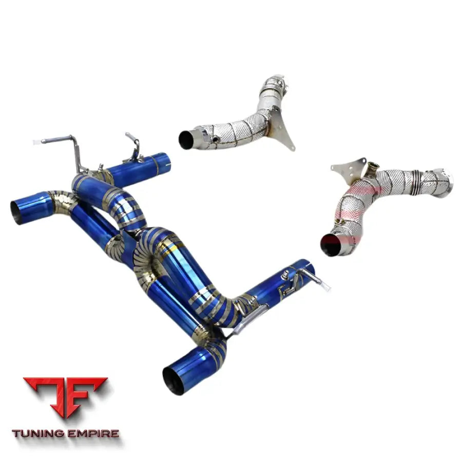 FERRARI F8 SPIDER/TRIBUTO V8 3.9T TITANIUM EXHAUST SYSTEM 2019+