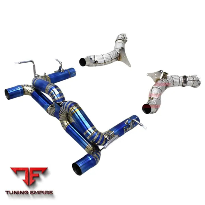 FERRARI F8 SPIDER/TRIBUTO V8 3.9T TITANIUM EXHAUST SYSTEM 2019+