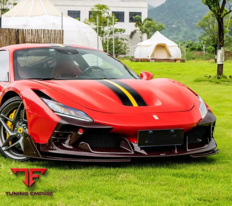 FERRARI F8 TRIBUTO & SPIDER CARBON FIBER PARTS 2020-2023Y