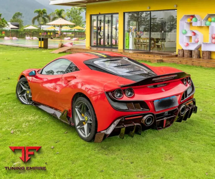 FERRARI F8 TRIBUTO & SPIDER CARBON FIBER PARTS 2020-2023Y