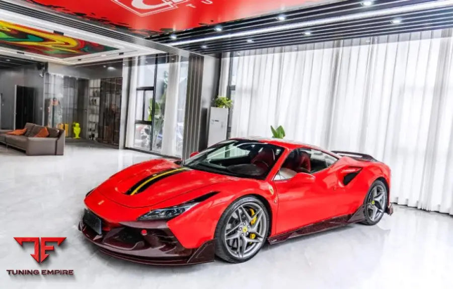 FERRARI F8 TRIBUTO & SPIDER CARBON FIBER PARTS 2020-2023Y