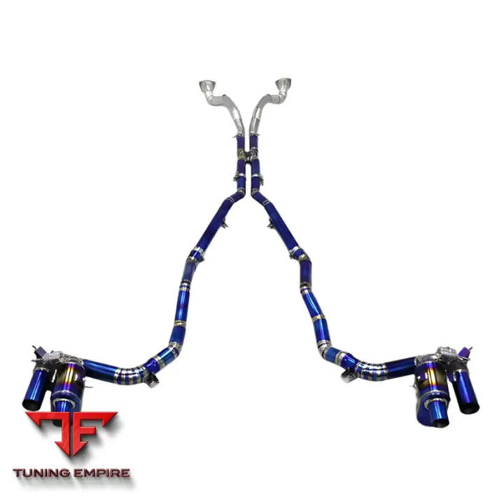 FERRARI GTC4 LUSSO/LUSSO T CATBACK VACUUM VALVE EXHAUST SYSTEM 2016-