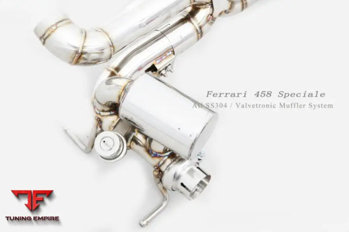 Ferrari Italia 458 Specialen All Ss304 Valvetronic Exhaust System