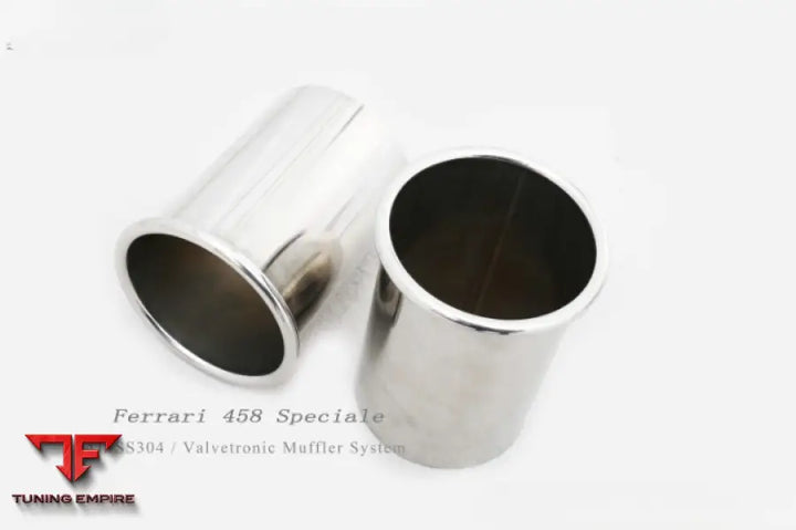 Ferrari Italia 458 Specialen All Ss304 Valvetronic Exhaust System
