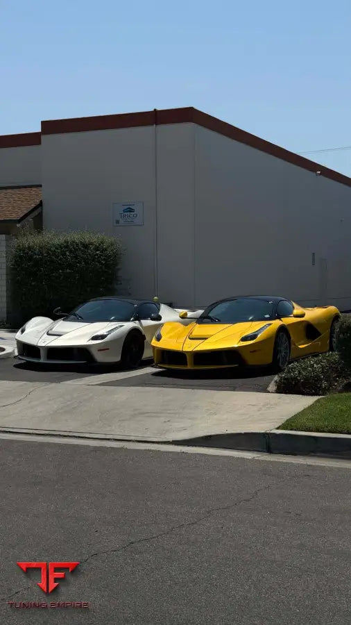 FERRARI LA FERRARI FORGED WHEELS AND EXHAUST SYSTEM