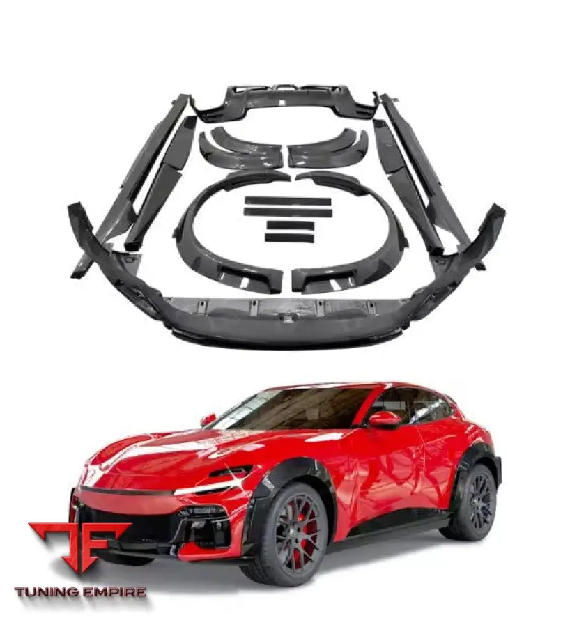 FERRARI PUROSANGUE CARBON FIBER PARTS