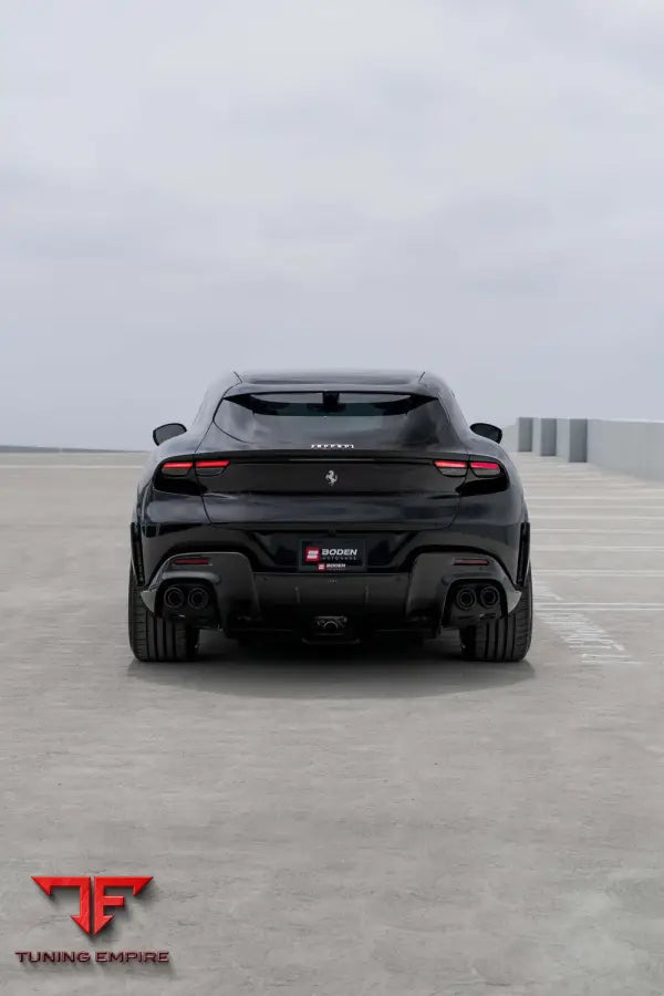 FERRARI PUROSANGUE FORGED WHEELS AND EXHAUST SYSTEM