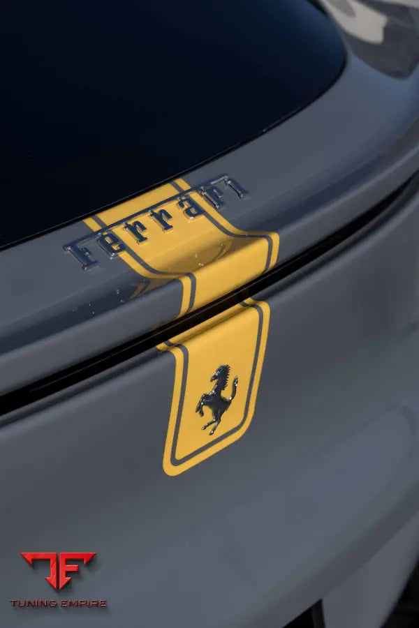 FERRARI PUROSANGUE FORGED WHEELS AND EXHAUST SYSTEM