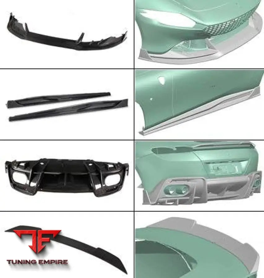 FERRARI ROMA CARBON FIBER PARTS