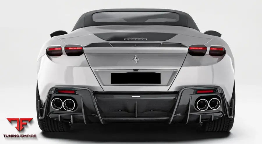 FERRARI ROMA CARBON FIBER RAZOR KIT