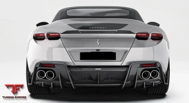 FERRARI ROMA CARBON FIBER RAZOR KIT