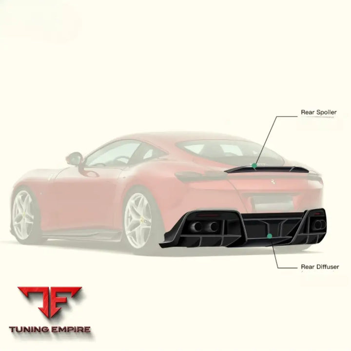 FERRARI ROMA DRY CARBON FIBER BODY KIT