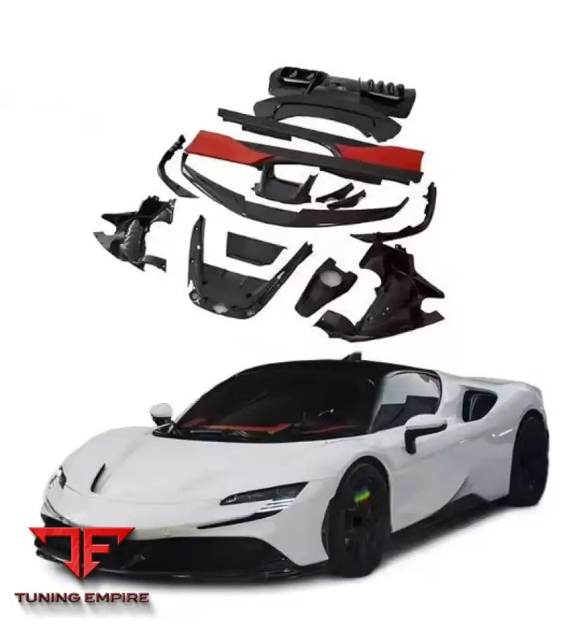 FERRARI SF90 CARBON FIBER PARTS