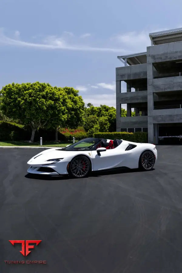 FERRARI SF90 FORGED WHEELS AND EXHAUST SYSTEM