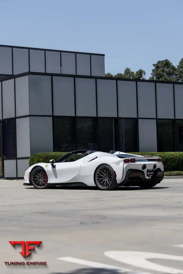 FERRARI SF90 FORGED WHEELS AND EXHAUST SYSTEM