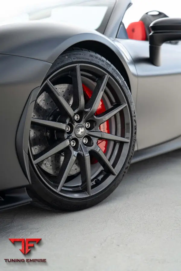 FERRARI SF90 FORGED WHEELS AND EXHAUST SYSTEM