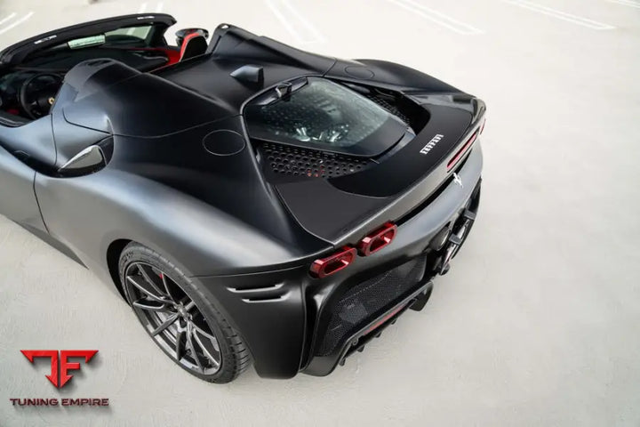 FERRARI SF90 FORGED WHEELS AND EXHAUST SYSTEM