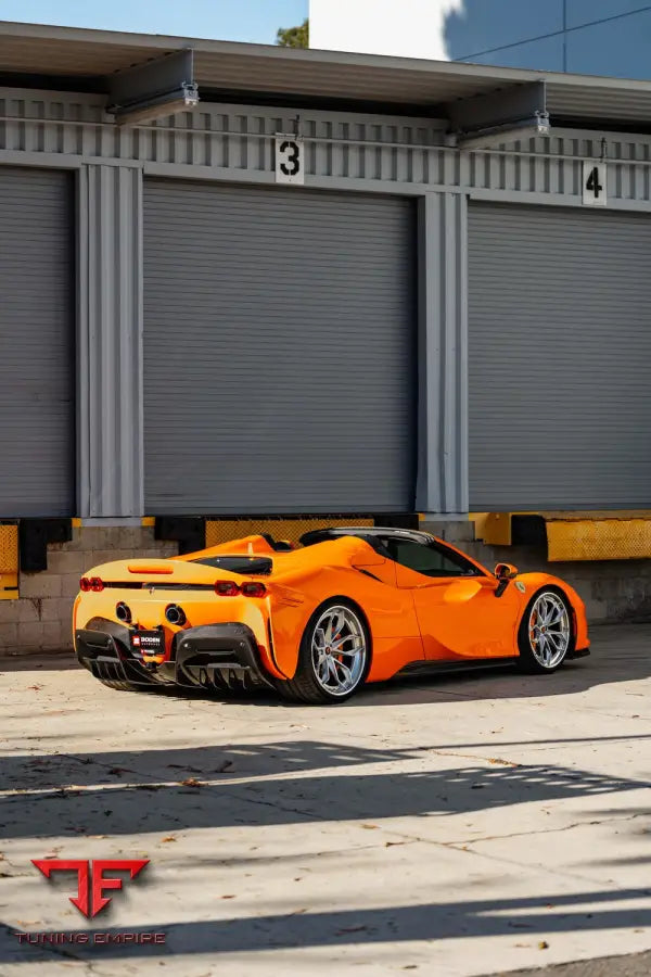 FERRARI SF90 FORGED WHEELS AND EXHAUST SYSTEM