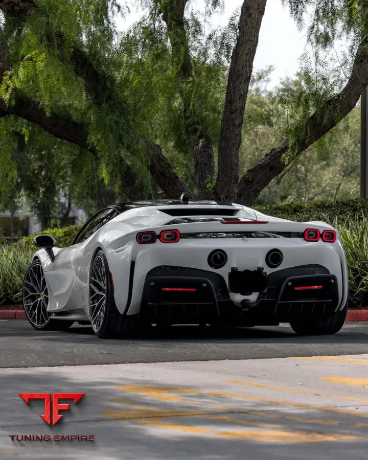 FERRARI SF90 FORGED WHEELS AND EXHAUST SYSTEM
