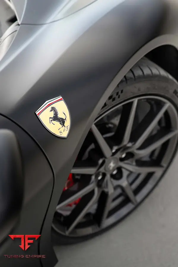 FERRARI SF90 FORGED WHEELS AND EXHAUST SYSTEM