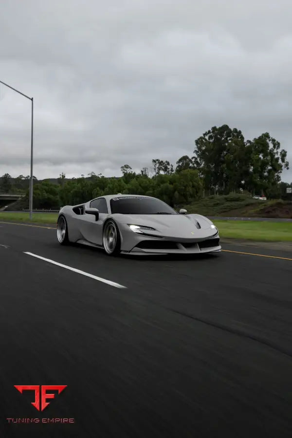 FERRARI SF90 FORGED WHEELS AND EXHAUST SYSTEM