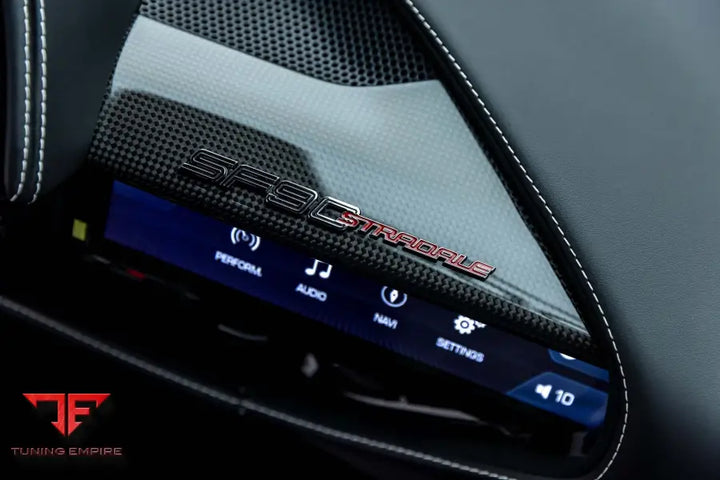 FERRARI SF90 FORGED WHEELS AND EXHAUST SYSTEM