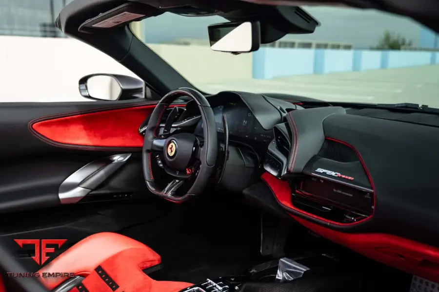 FERRARI SF90 FORGED WHEELS AND EXHAUST SYSTEM