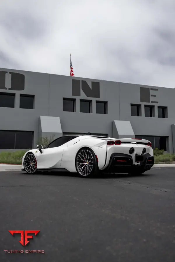 FERRARI SF90 FORGED WHEELS AND EXHAUST SYSTEM
