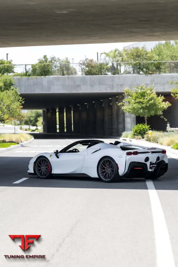 FERRARI SF90 FORGED WHEELS AND EXHAUST SYSTEM