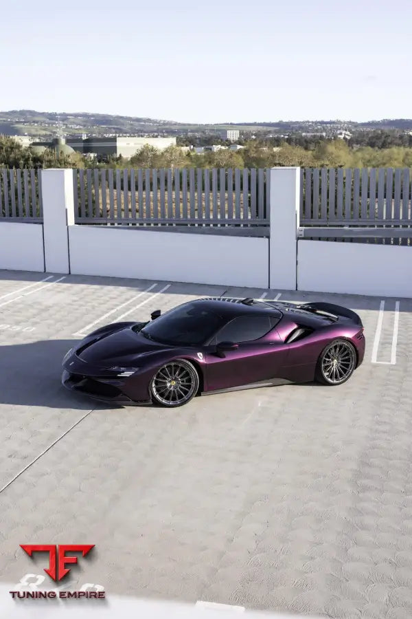 FERRARI SF90 FORGED WHEELS AND EXHAUST SYSTEM