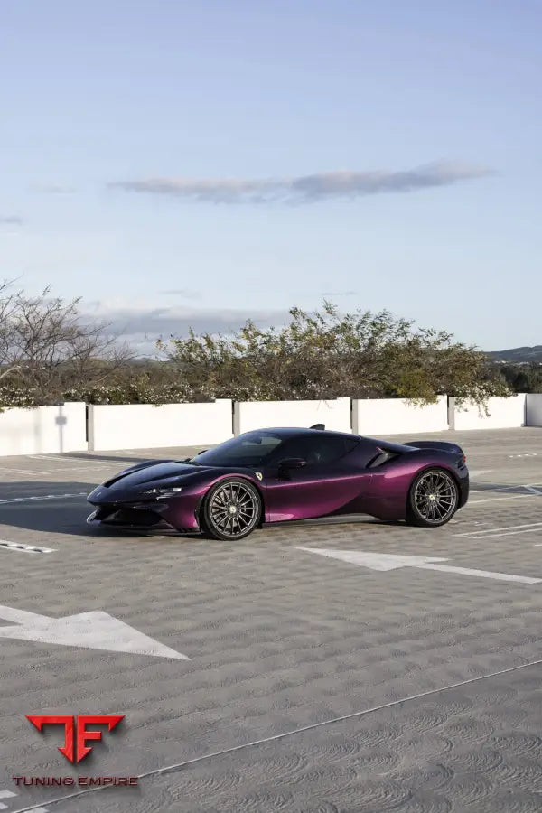 FERRARI SF90 FORGED WHEELS AND EXHAUST SYSTEM