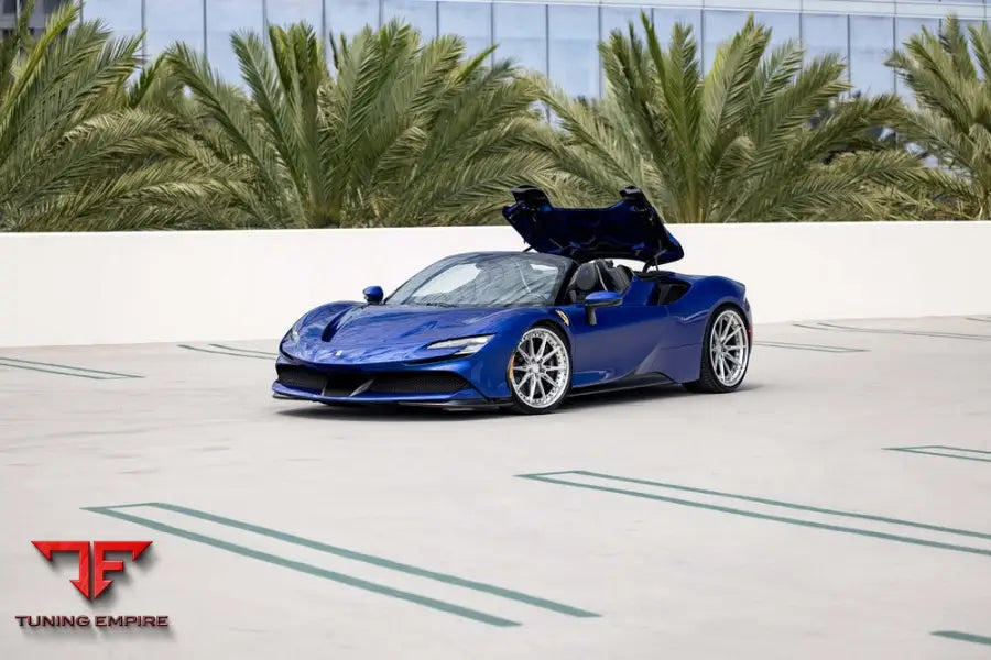 FERRARI SF90 FORGED WHEELS AND EXHAUST SYSTEM