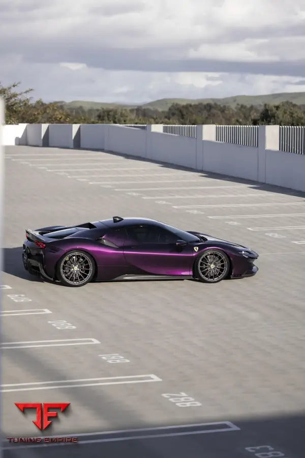 FERRARI SF90 FORGED WHEELS AND EXHAUST SYSTEM