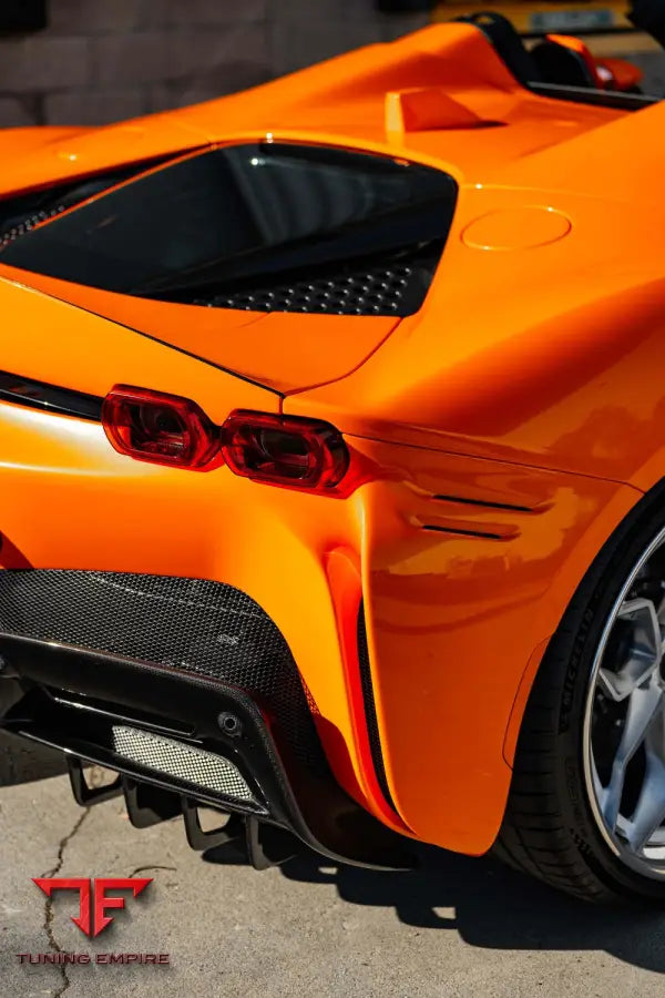 FERRARI SF90 FORGED WHEELS AND EXHAUST SYSTEM