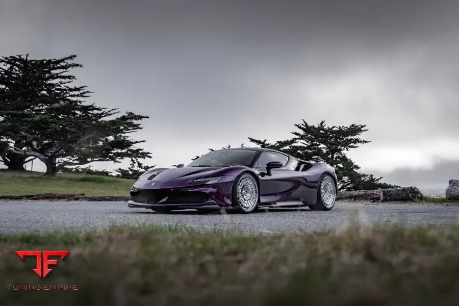 FERRARI SF90 FORGED WHEELS AND EXHAUST SYSTEM