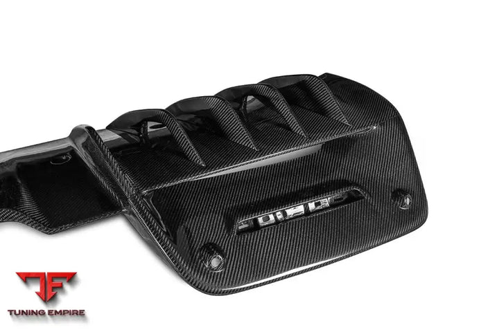 FERRARI SSF90 STRADALE OE STYLE AUTOCLAVE CARBON FIBER REAR DIFFUSER BSD