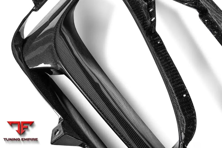 FERRARI SF90 STRADALE OE STYLE AUTOCLAVE CARBON FIBER QAURTER PANEL SIDE SCOOPS BSD