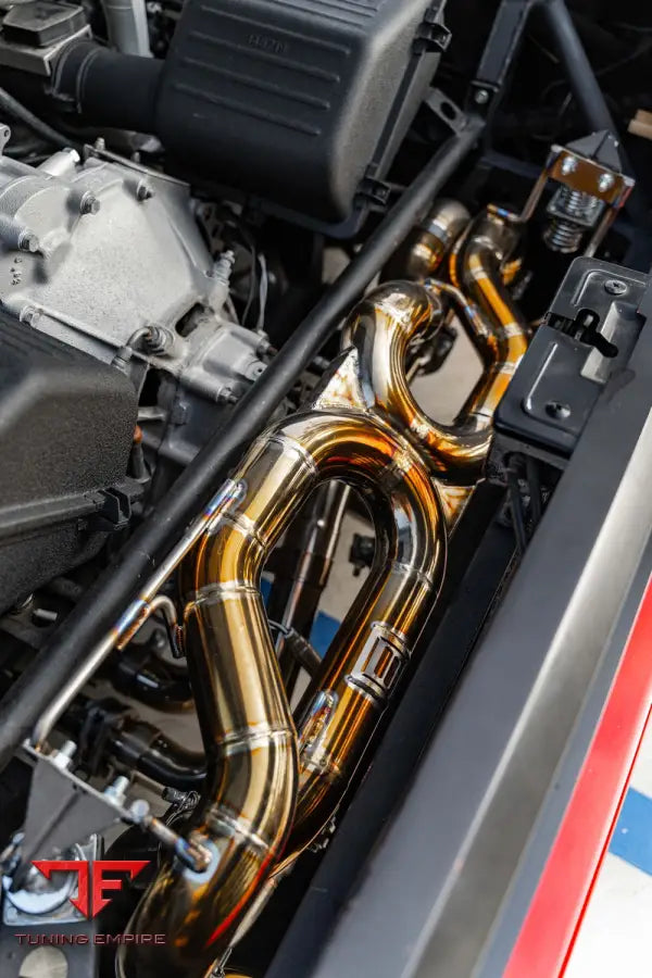 FERRARI TESTAROSSA FORGED WHEELS AND EXHAUST SYSTEM