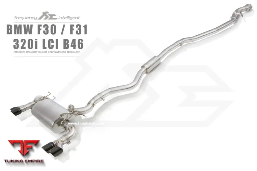 FI EXHAUST F30 / F31 320I LCI B46 EXHAUST SYSTEM
