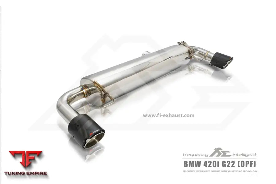 FI EXHAUST BMW G22/G23 420I B48 OPF / NON-OPF EXHAUST SYSTEM