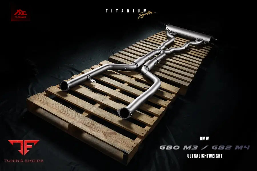 FI EXHAUST BMW G80 M3 EXHAUST(COMPETITION TITANIUM) OPF / NON-OPF EXHAUST SYSTEM